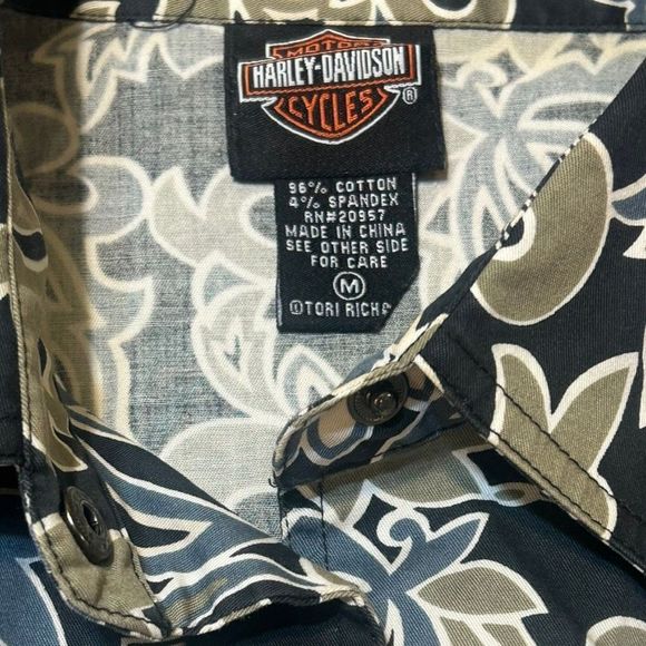 Harley Davidson Women's Multicolor Paisley Jacket And Skirt Set Medium/10 - Picture 3 of 16